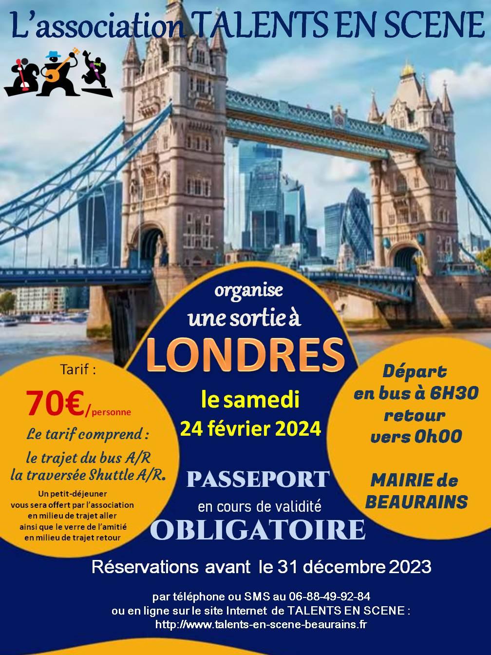 Affiche londres 2025